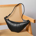 Horn-shaped crossbody bag